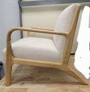 Chiludom Single Sofa Chair Oak Beige | Open Box