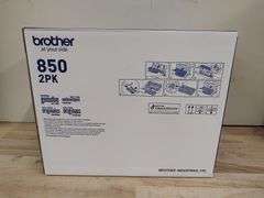 BROTHER TN850 High-Yield Toner Cartridges, 2pk | Like New | (See Condition Notes)