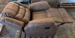 80" Wide Faux Leather Manual Reclining Sofa | Open Box