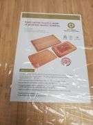 Premium Natural Bamboo Cutting Board | Open Box