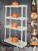 MAXIT Adjustable Shelving 54.5"x32"x14" | Open Box
