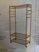 Liev 31" Wide Rolling Garment Rack | Open Box