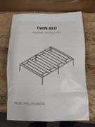 Metal Twin Bed Frame | Open Box