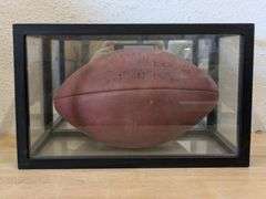 Jerry Rice Autographed Football #80 49ers, Uncertified | Open Box | (See Condition Notes)