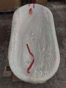 Freestanding Soaking Bathtub, 55" x 28" | Open Box | (See Condition Notes)
