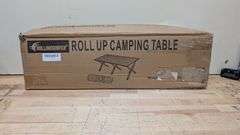 Roll Up Camping Table | Open Box