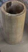 29" Tall Wooden Dining Table Base, Top Not Included | Open Box | (See Condition Notes)