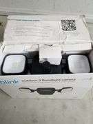 BLINK Outdoor 4 Floodlight Camera, Battery-Powered LED Smart Security Camera System, Black | Open Box