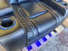 40" Wide Powered Recliner w/ LED Lights | Open Box | (See Condition Notes)