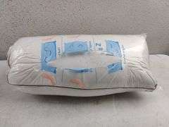 OekoTex Goose Feather Down Pillow, 2pk | Open Box
