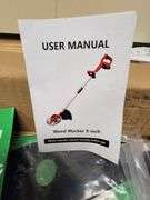 ALSO GO Electric Weed Wacker w/Accessories | Open Box | (See Condition Notes)