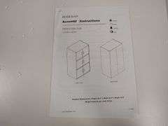 HODEDAH 6-Door 3-Shelf Bookcase / Storage Cabinet | Open Box | (See Condition Notes)
