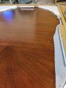 Aro Warner Round Dining Table Top, 48" W x 72" L, Base Not Included | Open Box | (See Condition Notes)