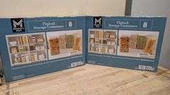 Member's Mark 8-Piece Fliplock Pantry Storage | Open Box