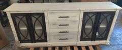 Wooden Sideboard, 90" W x 37" H x 19" D | Open Box