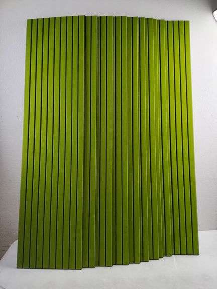 KEEMUTE Acoustic Panels, 48"x12"x0.4", 10pcs | Open Box