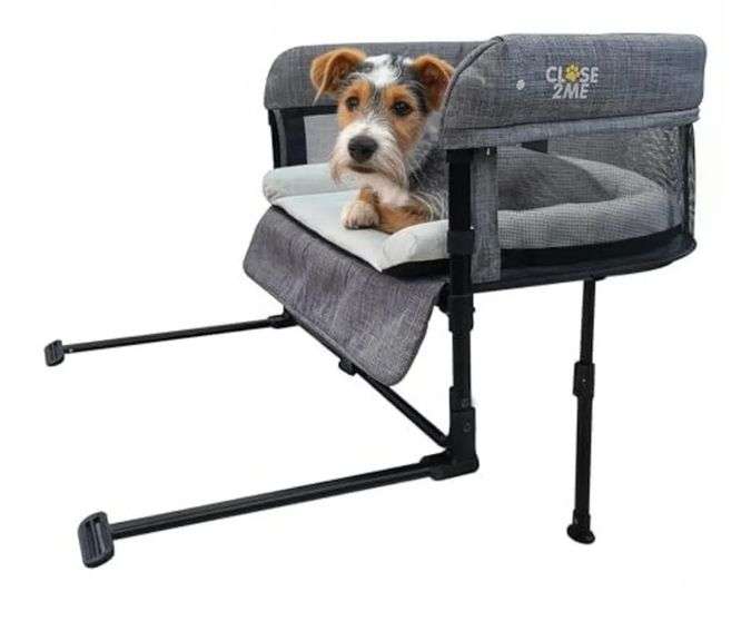 ENGLACHA Close2Me Bedside Pet Bed | Open Box