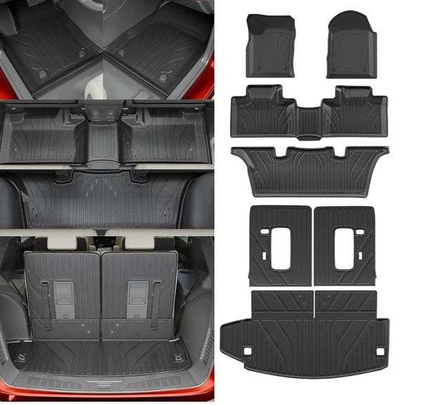 DATTUMAR Floor Mats Compatible with 2016-2024  Dodge Durango 6 Seater Trunk Mat Cargo Liner | Open Box