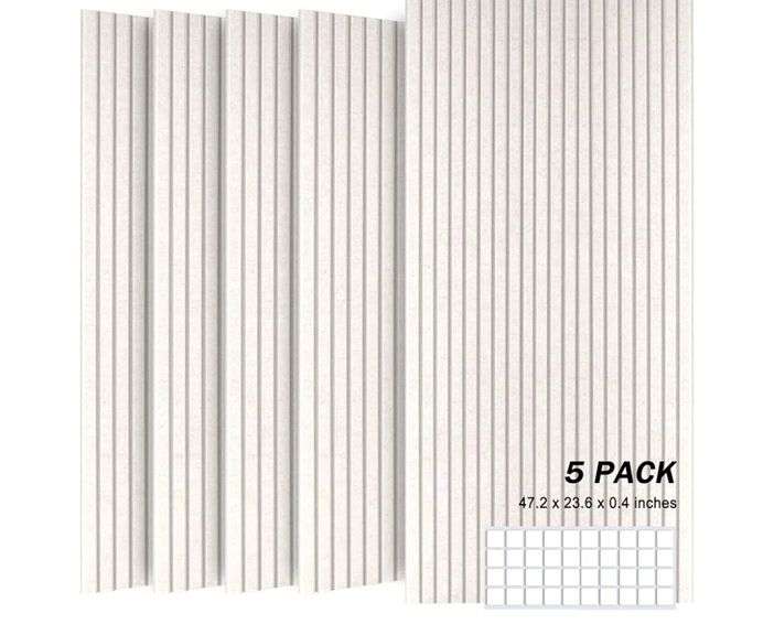 JVJVJ L Acoustic Panels 5 Pack Light Camel | Open Box | (See Condition ...