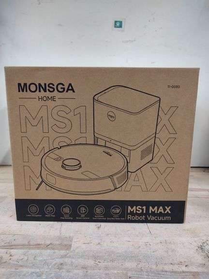 Ersatzteile Für Monsga MS1 MAX Saugroboter - 5 Wischpads & 8 Staubbeutel Set - Saugroboter Zubehör