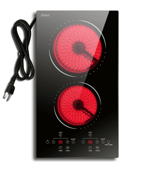 2 Burner Electric Cooktop 110v | Open Box - Rio Grande Trade