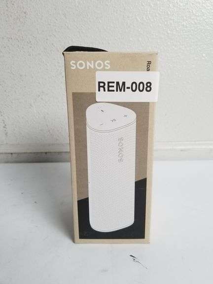 SONOS Roam 2 Ultra Portable Smart Speaker, Bluetooth, White | Open Box