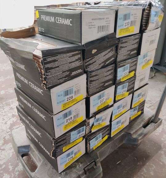 Renzo Glossy Ceramic Subway Wall Tile Set, 3" x 12" Each | Open Box