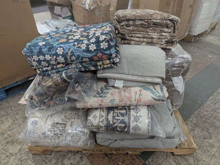 Pallet Of Rugs | Open Box