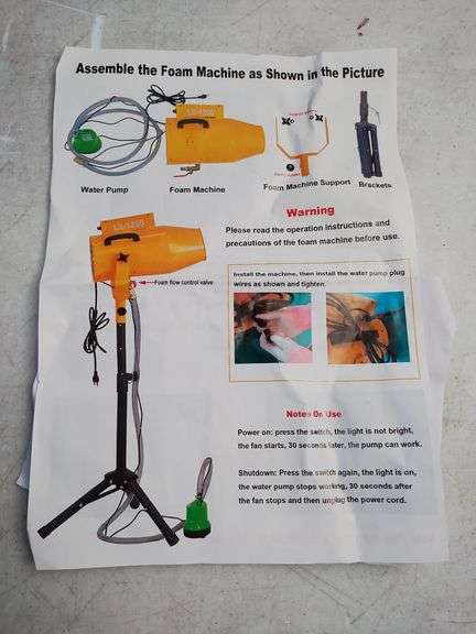 LANGXUN Foam Machine | Open Box