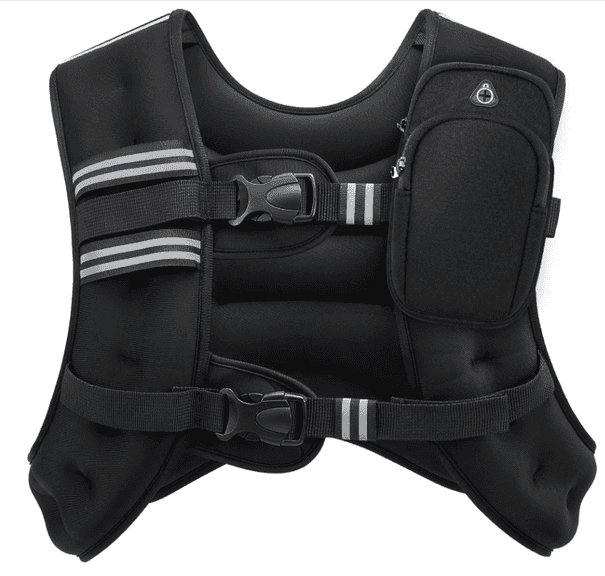 ZELUS Weighted Vest, 30lb - Black | Open Box
