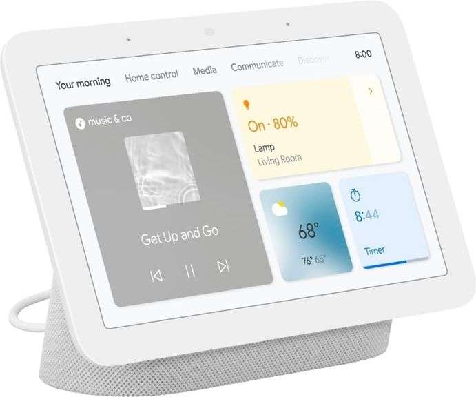 Nest Hub 7” Touchscreen Display w/Google Assistant (2nd Gen) | Open Box