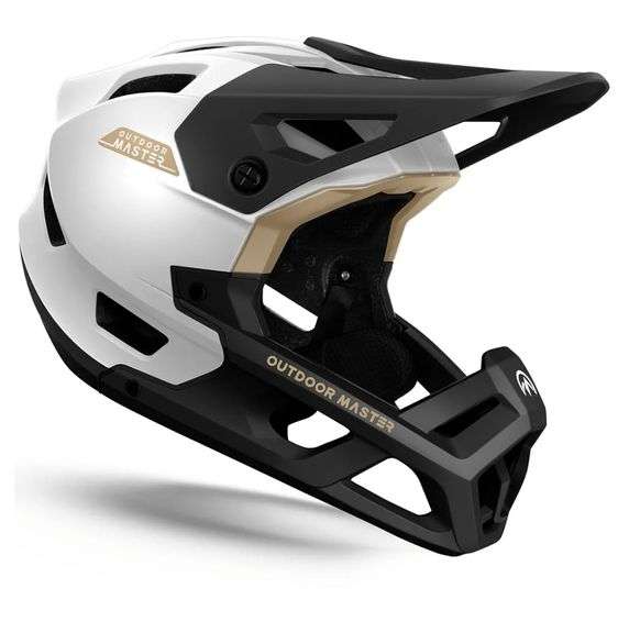 OUTDOOR MASTER Large Full Face Mountain Bike Helmet | Open Box