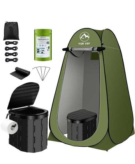 YSR VEF Portable Toilet Kit For Camping | Open Box