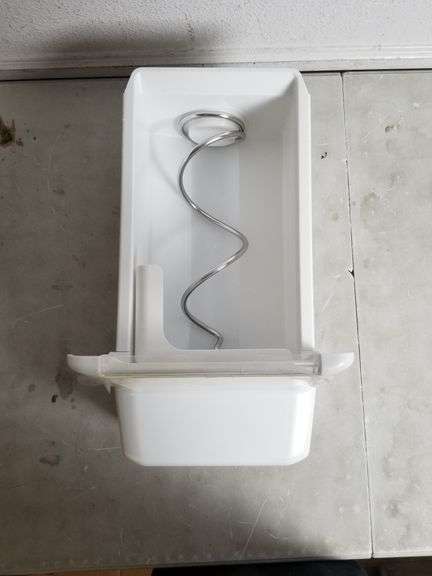 ALVAR Upgraded Refrigerator Ice Bucket/ Ice Maker Replacement, WPW10558424 | Open Box