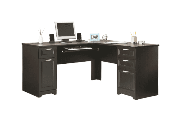 Realspace Magellan 59" Wide L-Shape Corner Computer Desk, 30" x 58 3/4" x 18 3/4" | Open Box