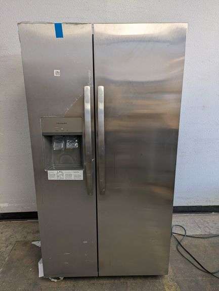 Frigidaire 26 Cu. Ft. 36" Standard-Depth Side-by-Side Refrigerator | Damaged | (See Condition Notes)