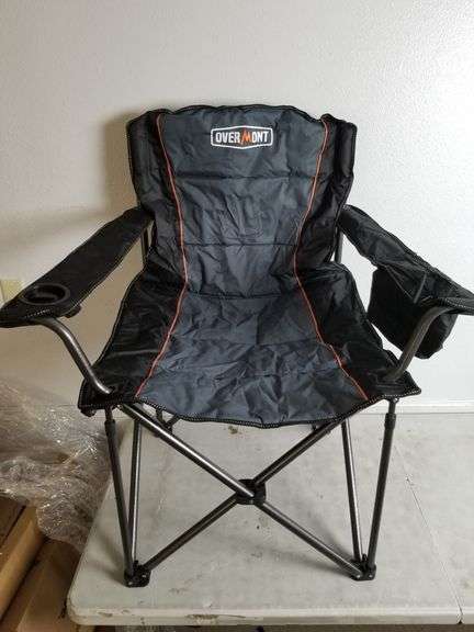 OVERMOUNT Oversized Folding Camping Chair | Open Box