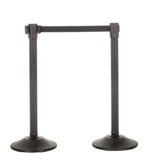 US WEIGHT SENTRY Stachion 2-Pack Black, Extended 11FT Black 
Nylon | Open Box