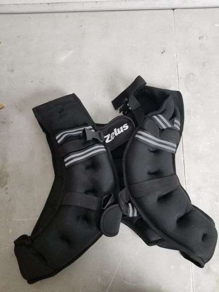 ZELUS Weighted Training Vest (30LBS) Black | Open Box