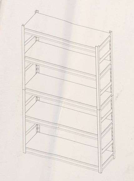 5 Shelf Steel Shelving | Open Box - Rio Grande Trade
