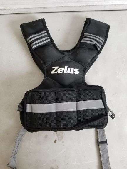 ZELUS Weighted Training Vest W/Sandbag Weights (11-20LBS) | Open Box