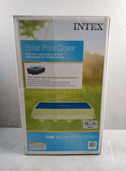 INTEX Solar Pool Cover, For 18'x19' | Open Box