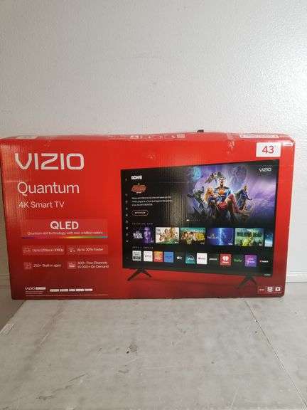 VIZIO 43" Quantum QLED 4K Smart TV | Open Box | (See Condition Notes)