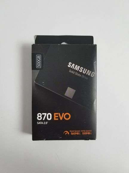 SAMSUNG 870EVO SATA 2.5" 500GB SSD | Like New