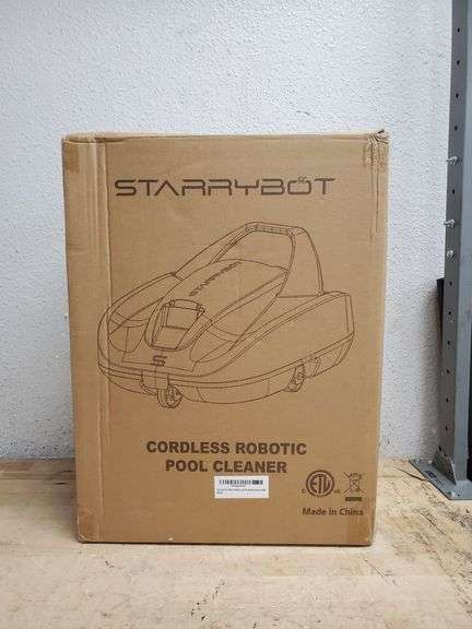 Starrybot Cordless Robotic Pool Cleaner | Open Box