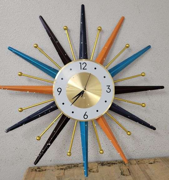 VCTRQOV Large Wall Clock 22" | Open Box
