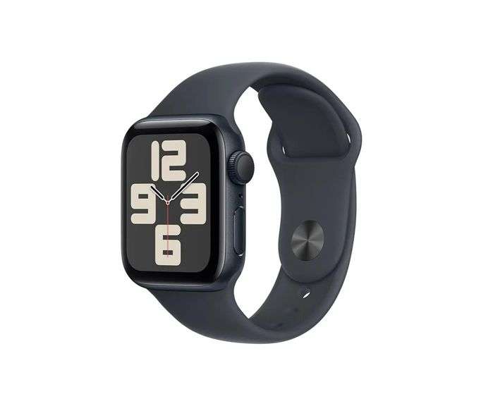 APPLE Watch SE 2nd Gen 40mm Midnight Aluminum Case With Midnight Sport Band | Open Box
