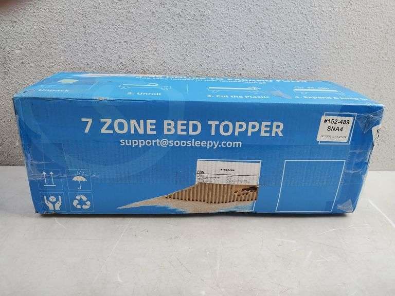 SOOSLEEPY Mattress Topper, 2", T | Like New