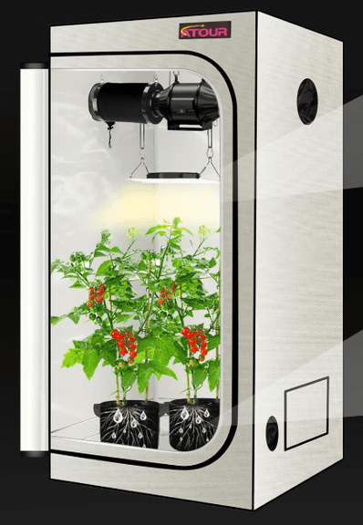 ATOUR 4x2 LED Grow Light Specil Tent, 48"x24"x60' | Open Box