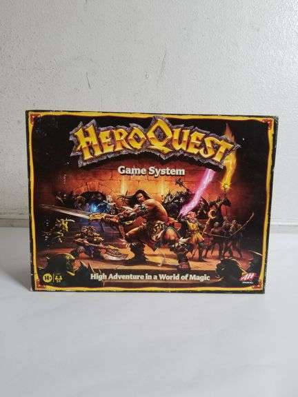 AVALON HILL HERO QUEST Game System Tabletop Board Game | Open Box